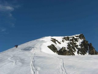 ultimo traverso verso la vetta
