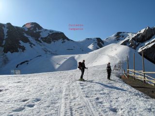 arrivo seggiovia Cabanaira e colletto Campanin