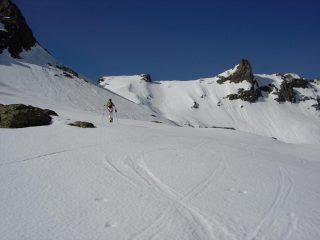 Parte finale della salita