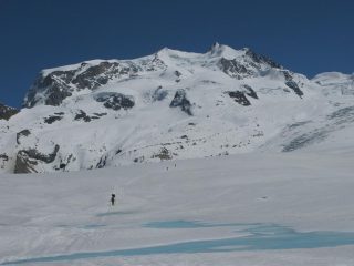 Nordend e Dufour sullo sfondo