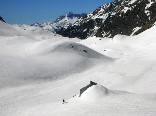 In discesa nel vallone di Vallanta (Gagliardone e Vallanta)