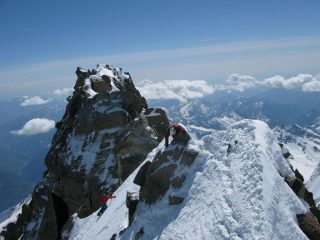 Dufour cresta finale