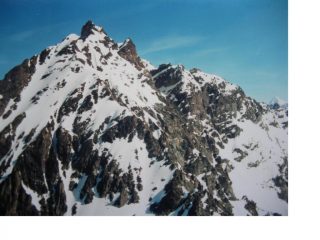 La Becca d'Arbiere dalla P.Montagnaya