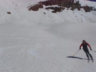 Renato in discesa