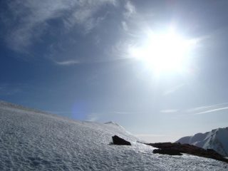 A pochi passi dalla vetta.....