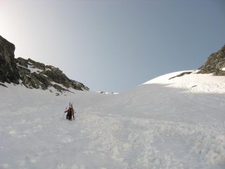 in salita nel canale