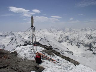 in cima verso il Monviso