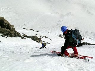 In discesa nello stesso tratto