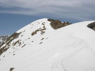 L'anticima dalla cresta