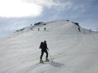 In tanti quasi in vetta