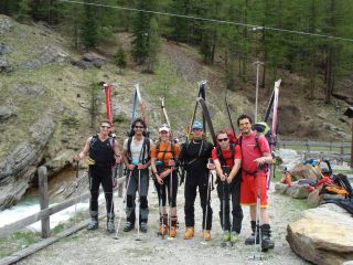 La partenza da Pont Valsavaranche