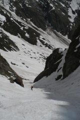 canalone di discesa diretta descritto