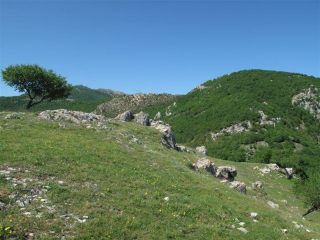 Il Ravinet e il Carmo dietro visti da San Pietro ai Monti