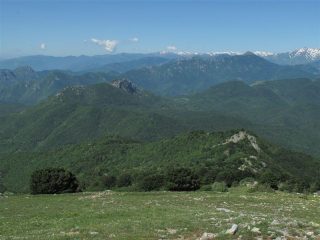 La Rocca Barbena vista dal Carmo