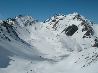 vista sul lago e sul Colmet
