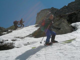 superamento della barriera rocciosa