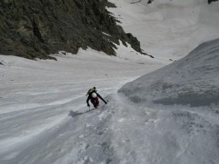 Nella parte centrale della salita