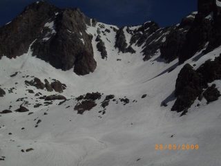 ancora il canale visto dal rifugio