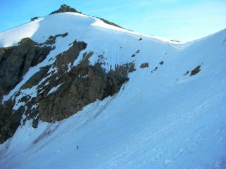Arrancando sotto il Passo Tonini