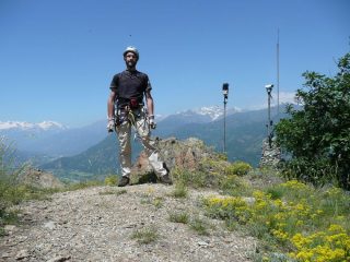 Autoscatto al traguardo.