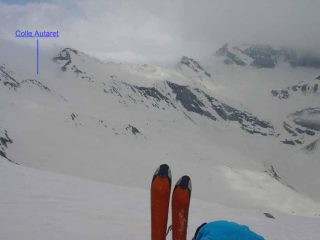 Cresta Colle Autaret-Selle du Ribon