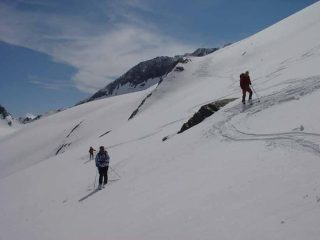 Scendendo verso il laghetto