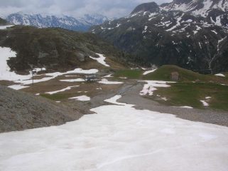 Utlima lingua di neve.
