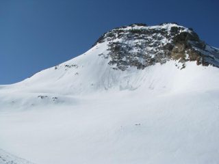 Sotto la cima del Boshorn