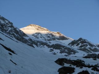 Alba salendo al Boshorn