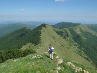 Guardando verso il Passo Teglia, Fenaira, ecc