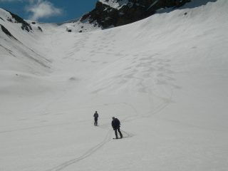 discesa dal colle