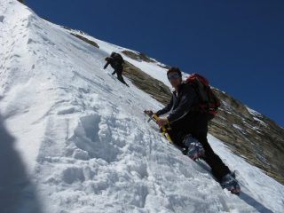 parte centrale del pendio