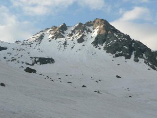il versante salendo