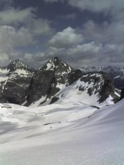 Il Polascin dalla vedretta