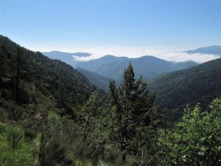 Verso la Val Tanarello e le nuvole verso il mare