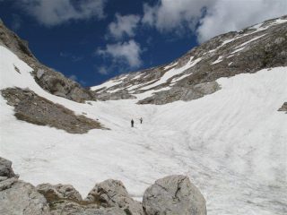 In discesa dal Bocchin d'Aseo