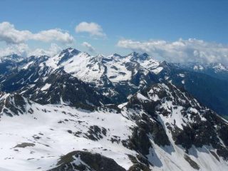 Mont Nery e Dame di Challand dalla vetta