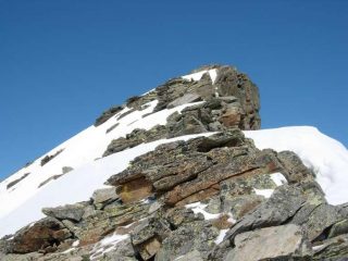 L'ultimo tratto di cresta