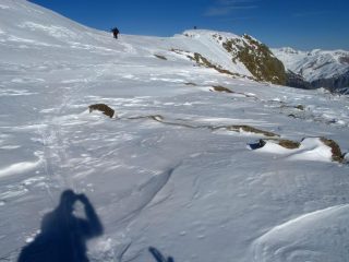 salendo alla Punta Zanotti