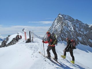 arrivo in cima