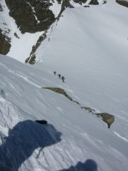 pendio di salita finale