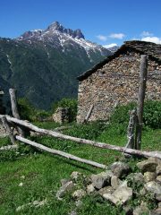 Le Grange Pralambert Sottane e il Pelvo d'Elva