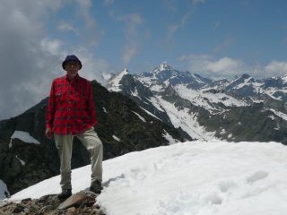 Socio in cima con Tersiva al centro.