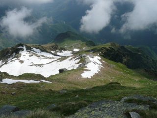 Alpe Vailet e via di salita.