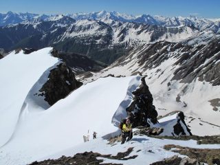 arrivo in cima