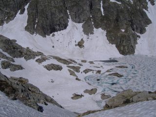Vista dai montarozzi sul Lac Noir
