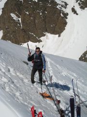 Andrea arriva in cima