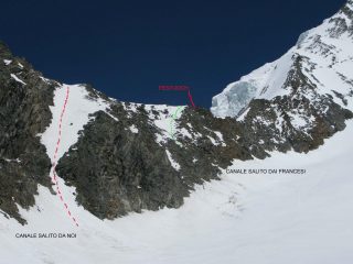 Canale di salita al Festijoch