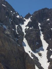 Il canale nord dell'Oronaye