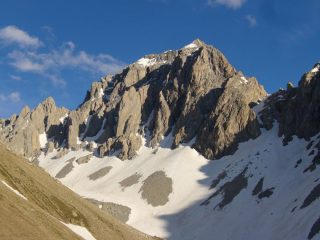 La parete nord dell'Oronaye